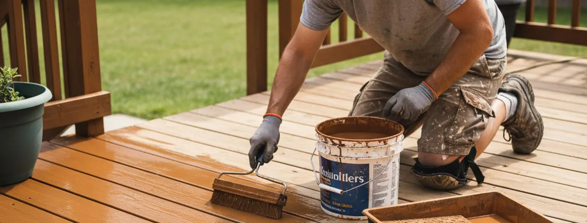 Long Beach, CA deck painting service with durable coatings for sun, salt air, and moisture protection