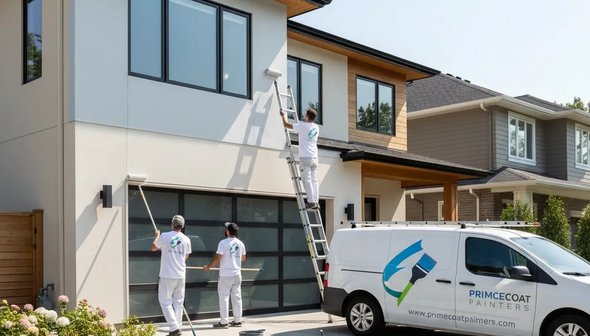 Exterior house painting in Long Beach, CA by Long Beach Paint Pros